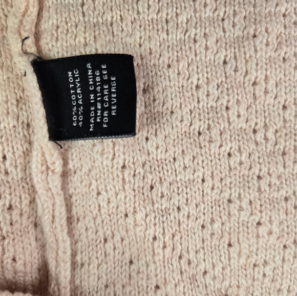 Verve Ami | light pink Heather Cardigan Sweater - Picture 7 of 11